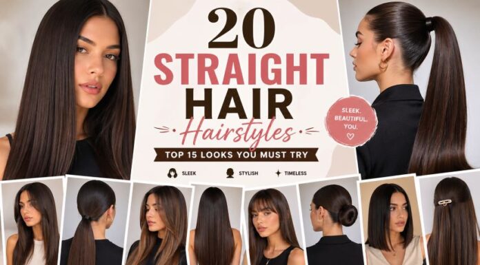 15 Straight Hair Hairstyles (Top 15 You Must Try)