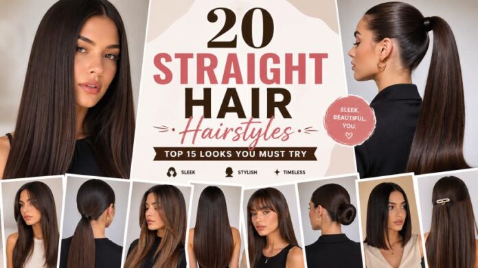 Straight Hair Hairstyles