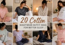 20 Cotton Nightwear Outfit Ideas for Better Sleep