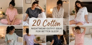 20 Cotton Nightwear Outfit Ideas for Better Sleep