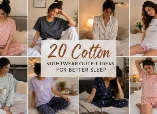 20 Cotton Nightwear Outfit Ideas for Better Sleep