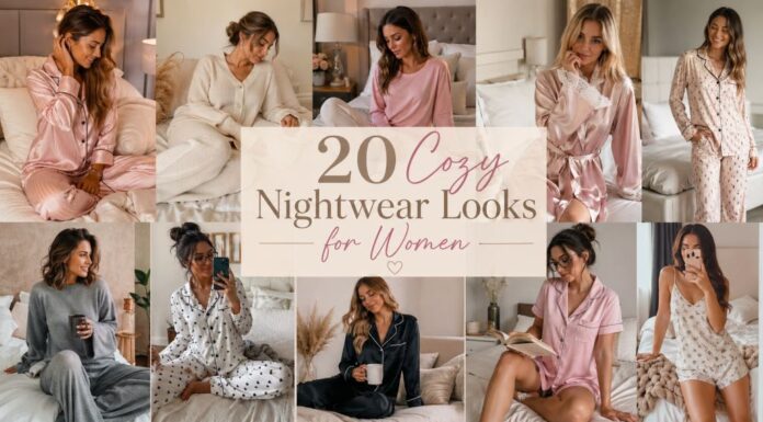 20 Cozy Nightwear Looks for Women