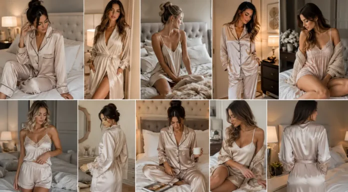 15 Silk Sleepwear Outfit Ideas That Feel Luxurious