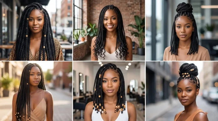 11 Box Braids Hairstyles for Black Women to Try