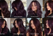 Plum Hair Color Shades From Dusty Rose Plum to Midnight Plum